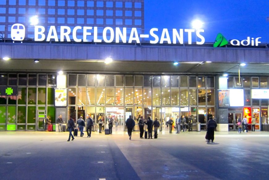 Barcelona Sants Train Station